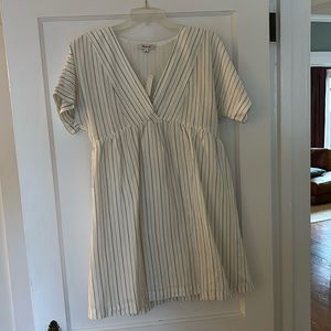 Linen Madewell Dress NWT